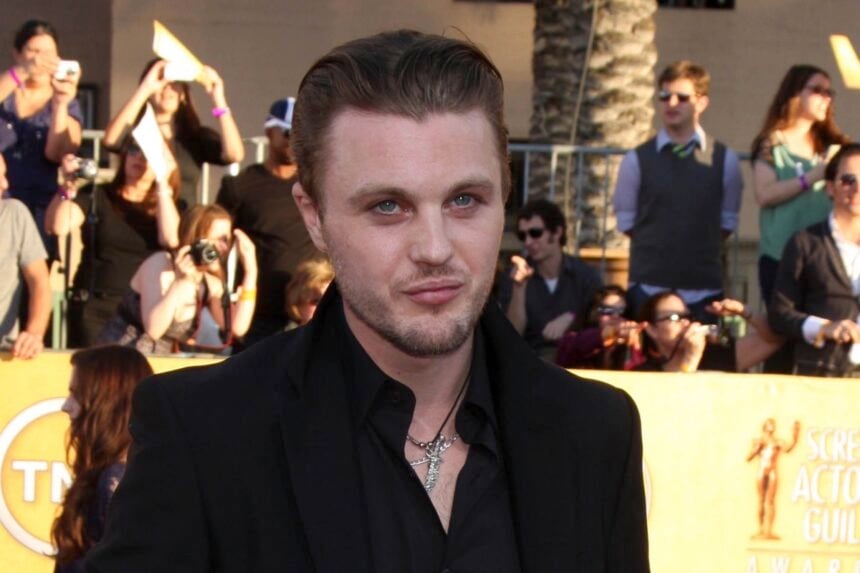 Michael Pitt arrives at the 18th Annual Screen Actors Guild Awards