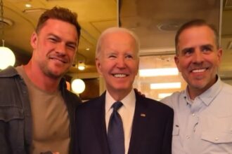 Alan Ritschson Joe Biden Hunter Biden