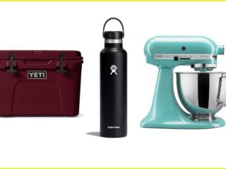 YETI and Hyrdro Flask and KitchenAid