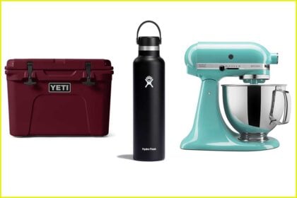 YETI and Hyrdro Flask and KitchenAid