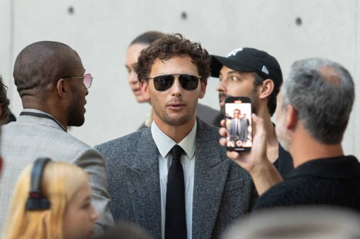 Paris Fashion Week - Menswear Spring/Summer 2026 - Saint Laurent Front Row
