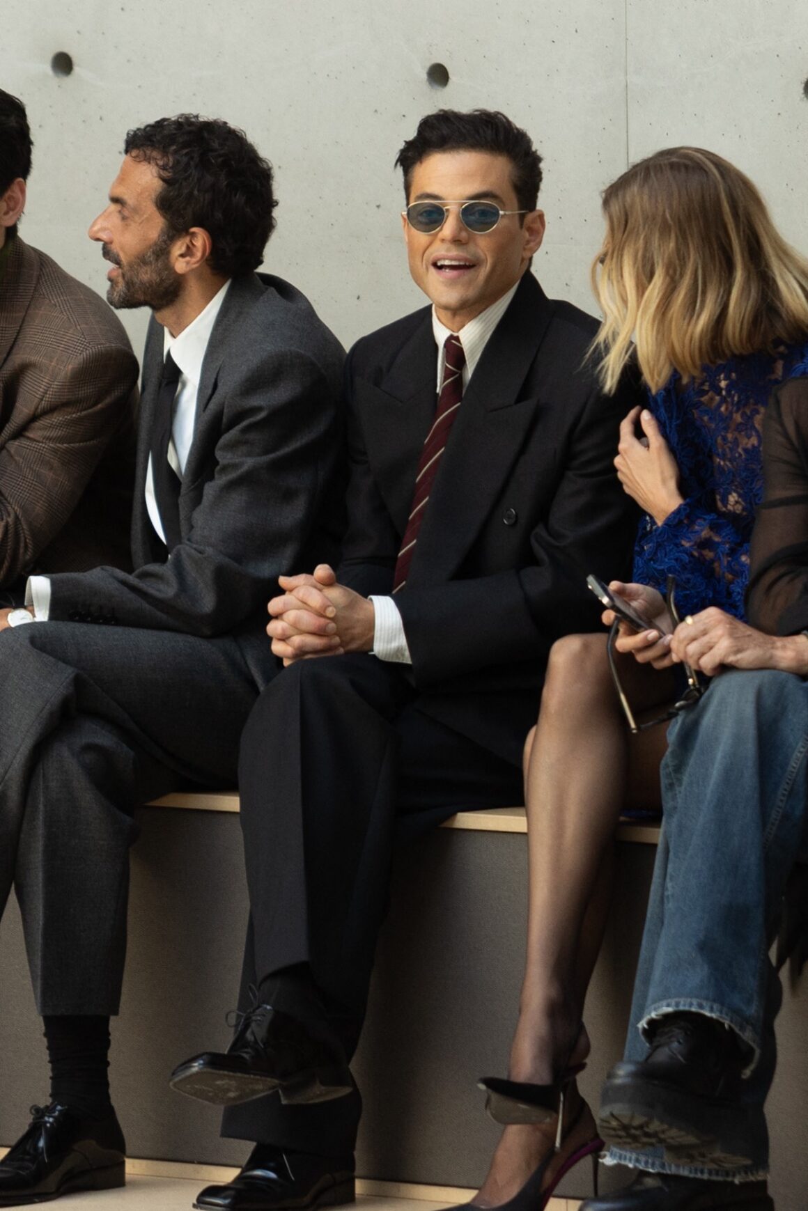 Paris Fashion Week - Menswear Spring/Summer 2026 - Saint Laurent Front Row