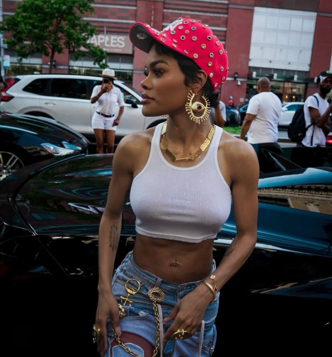 Teyana Taylor at Red Rooster Harlem