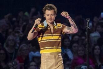 Harry Styles performs live in Coventry