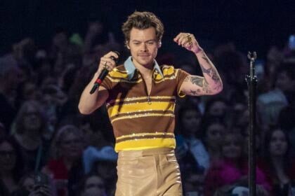 Harry Styles performs live in Coventry