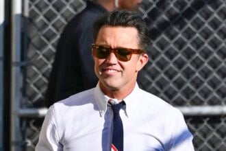 Rob McElhenney At The 'Jimmy Kimmel Live!' Show Studios