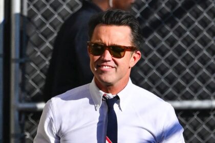 Rob McElhenney At The 'Jimmy Kimmel Live!' Show Studios