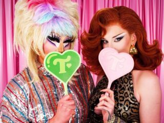 Trixie Mattel and Bosco
