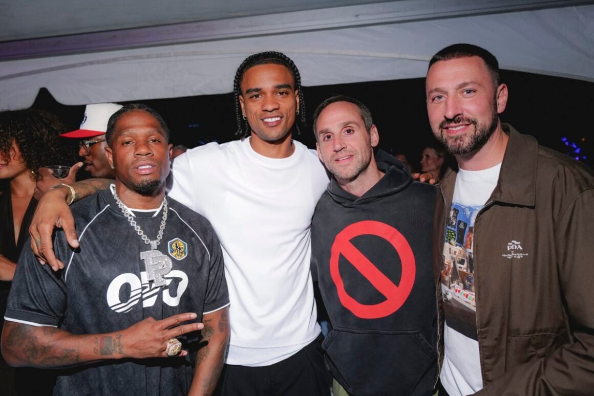 Michael Rubin, Will Makris, Roxx, and Tanz Watson