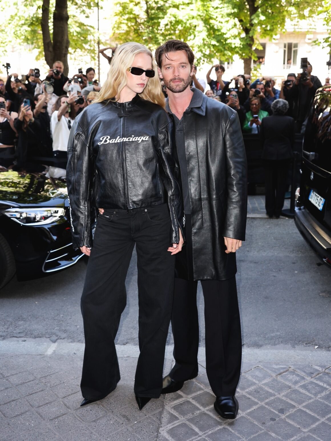 Balenciaga: Outside Arrivals - Paris Fashion Week - Haute Couture Fall/Winter 2025/2026