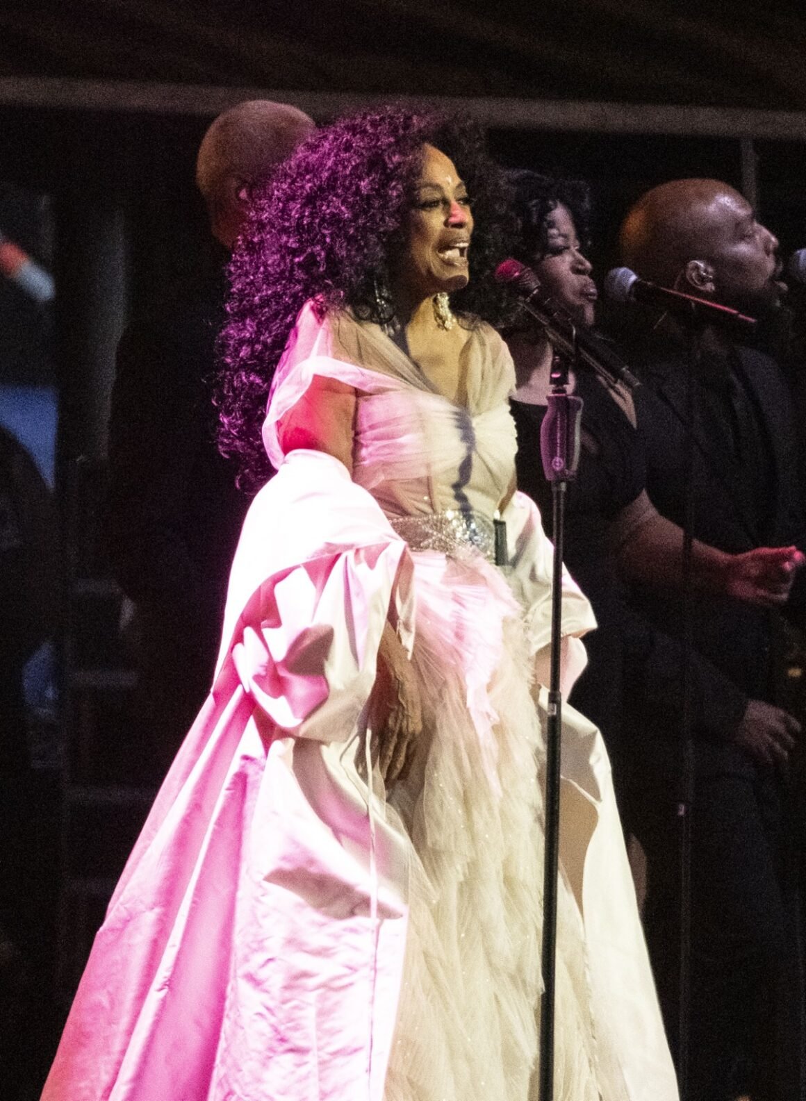 Diana Ross performing live at Henley Festival