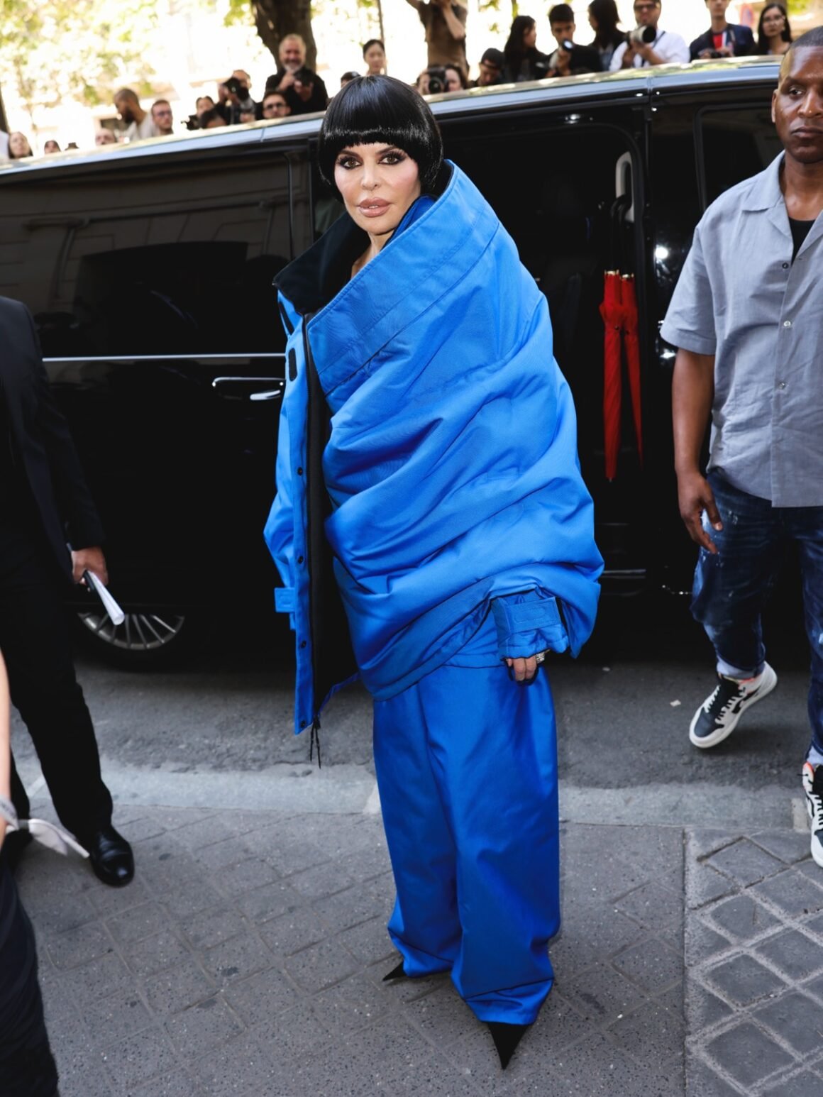 Balenciaga: Outside Arrivals - Paris Fashion Week - Haute Couture Fall/Winter 2025/2026