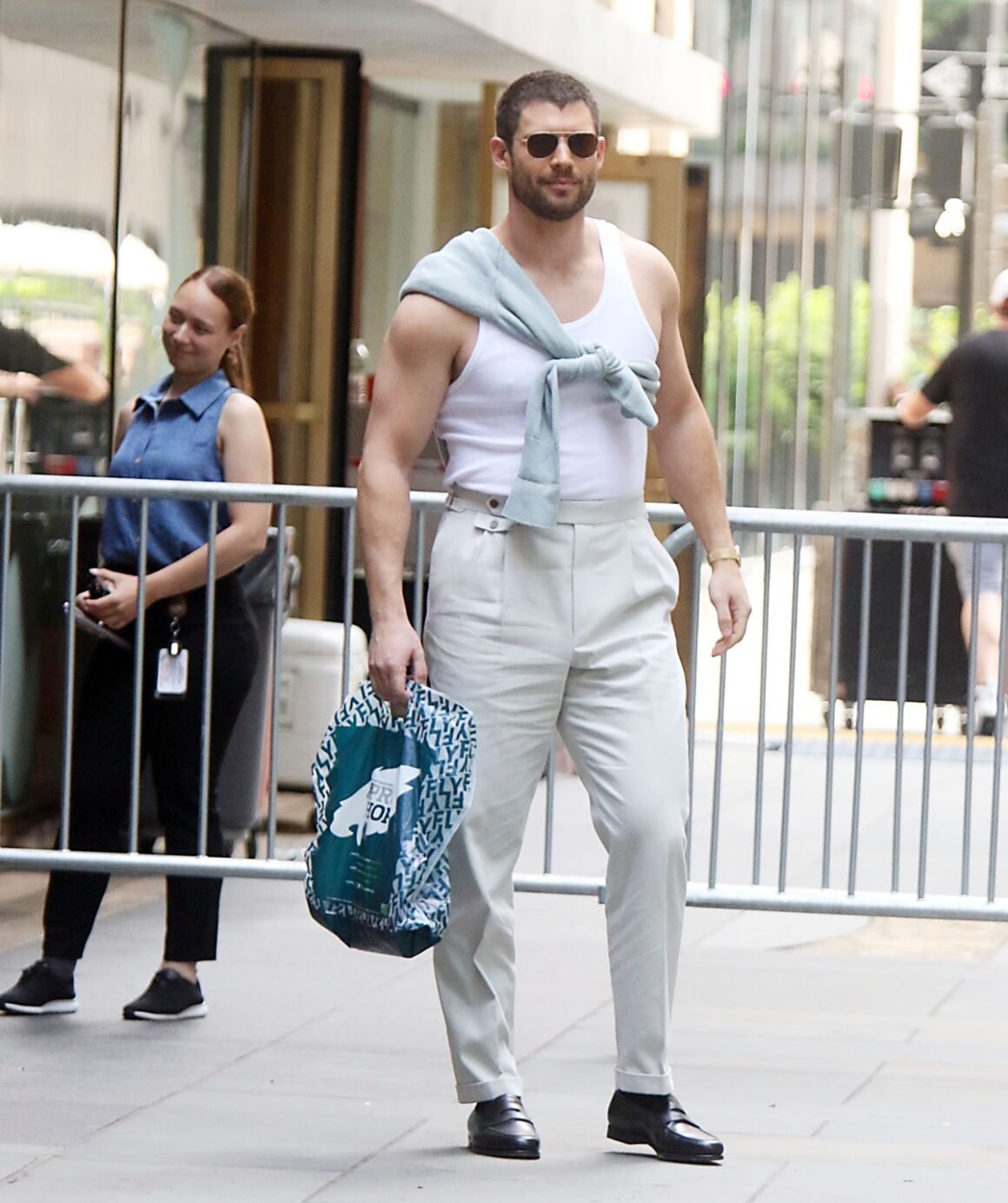 Celebrities outside 'Today' show studios