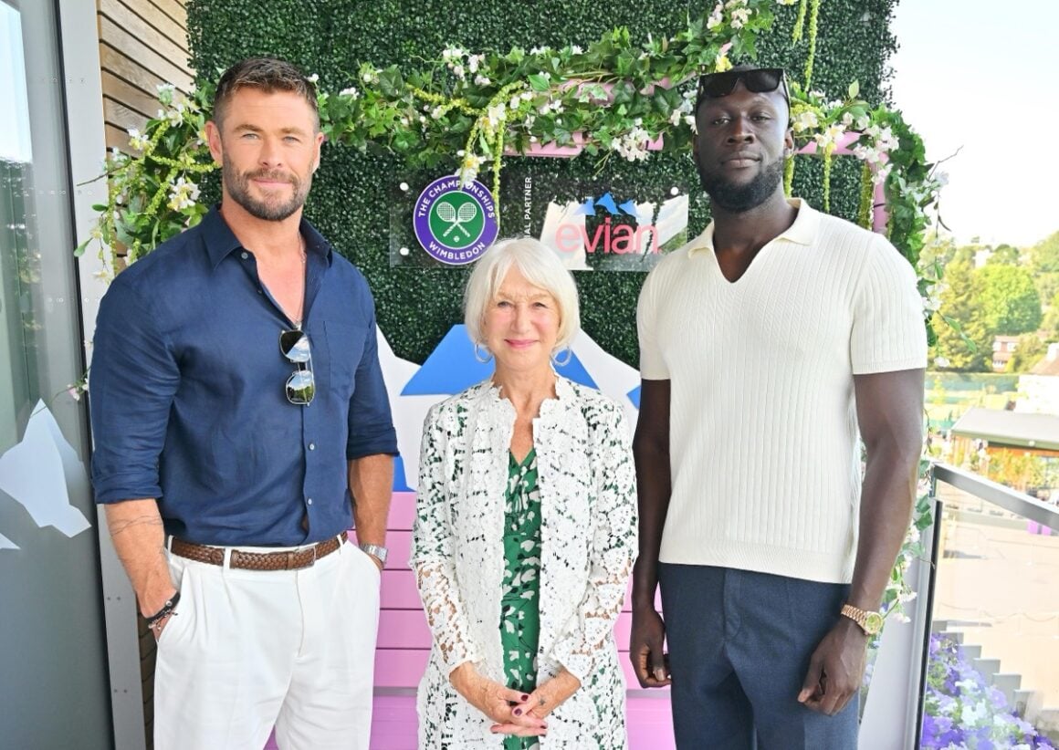 Chris Hemsworth, Helen Mirren and Stormzy