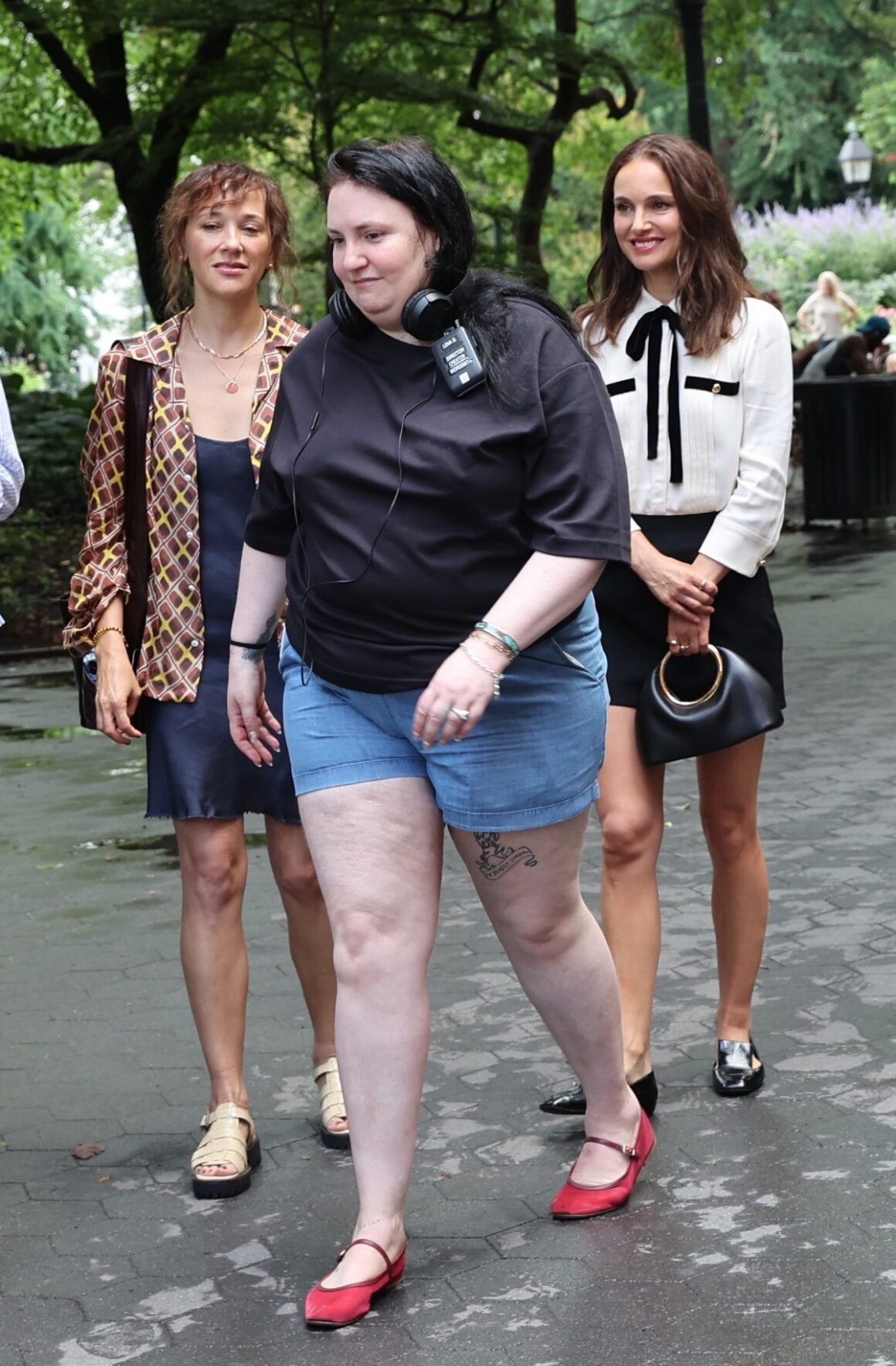 Natalie Portman On The Set Of 'Good Sex' In New York City