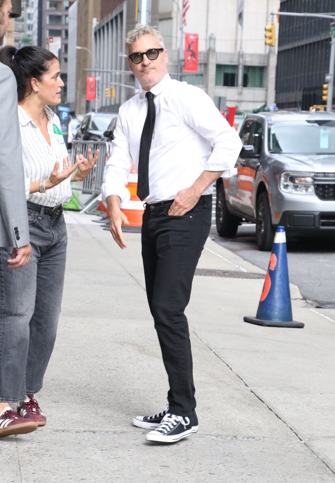 Celebrities at 'The Late Show With Stephen Colbert' show studios