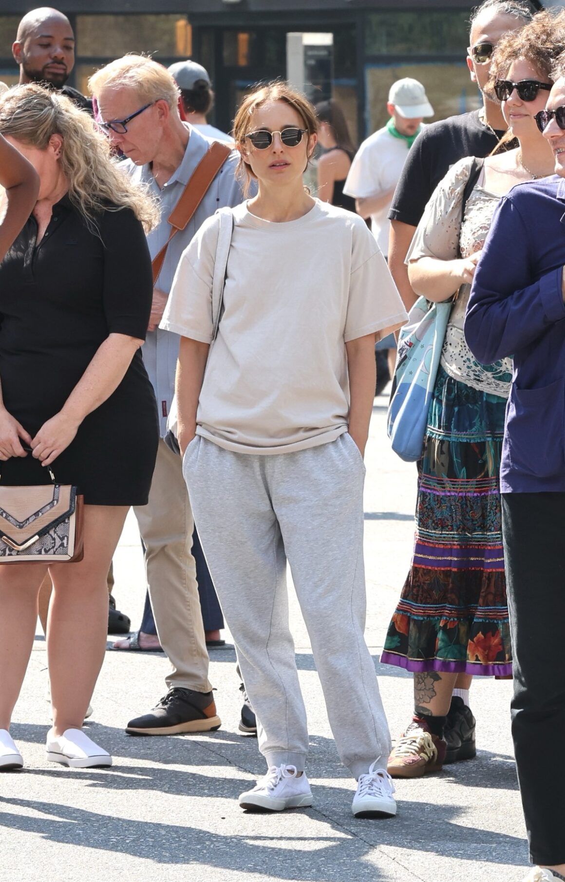 Natalie Portman Filming On The ‘Good Sex’ Set In New York City