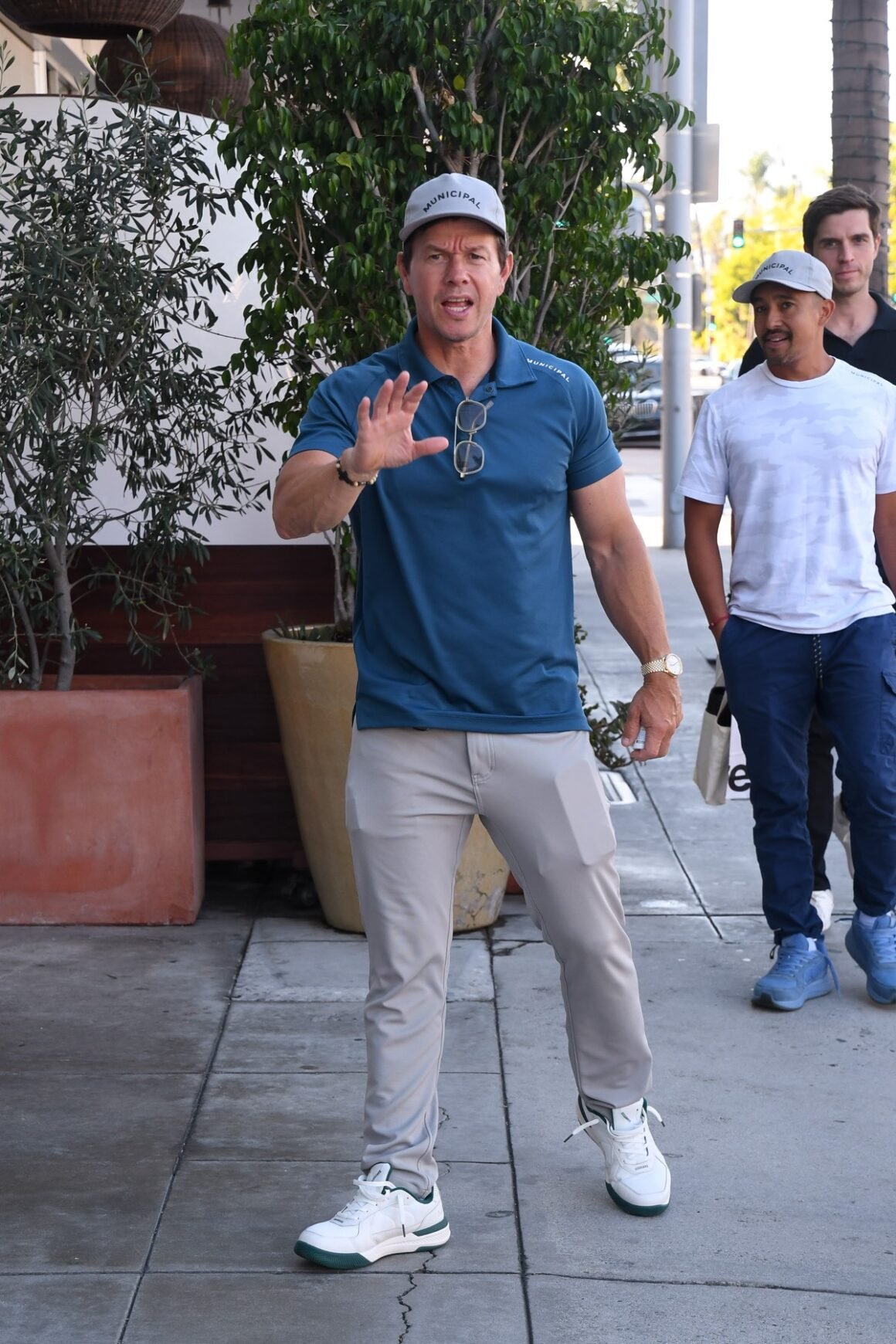 Mark Wahlberg out in Los Angeles