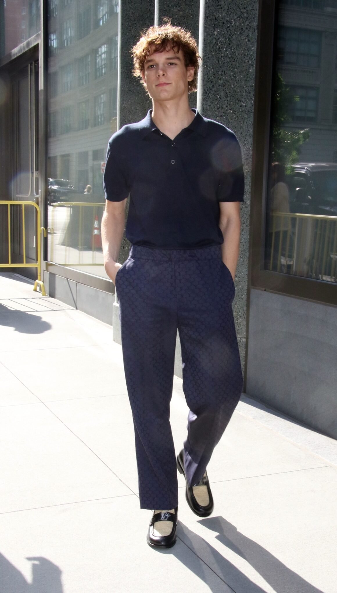 Celebrities Outside 'Live With Kelly & Mark' Studios