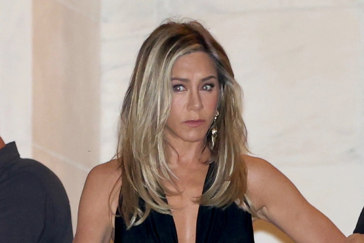 Jennifer Aniston Films ‘The Morning Show’