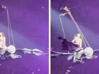Katy Perry endures midair malfunction