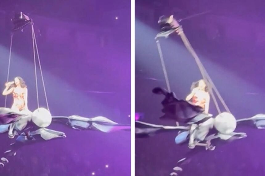 Katy Perry endures midair malfunction