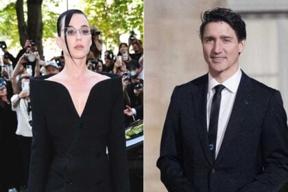 Katy Perry and Justin Trudeau