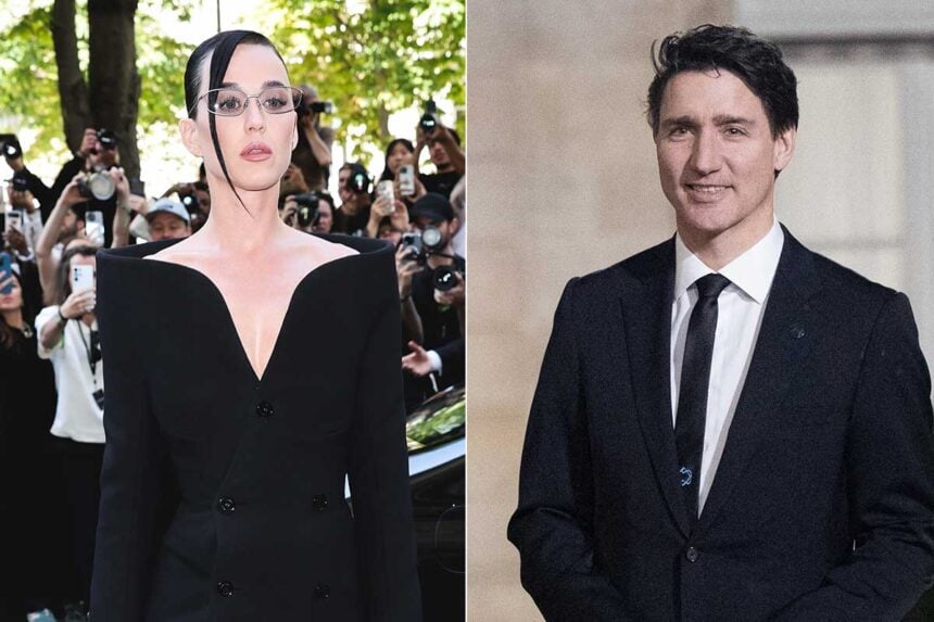 Katy Perry and Justin Trudeau