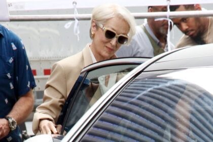 Filming On The Set Of 'The Devil Wears Prada' In New York City