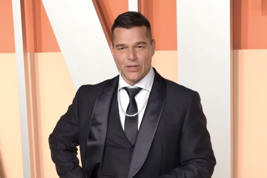 Ricky Martin Vanity Fair Oscar Party