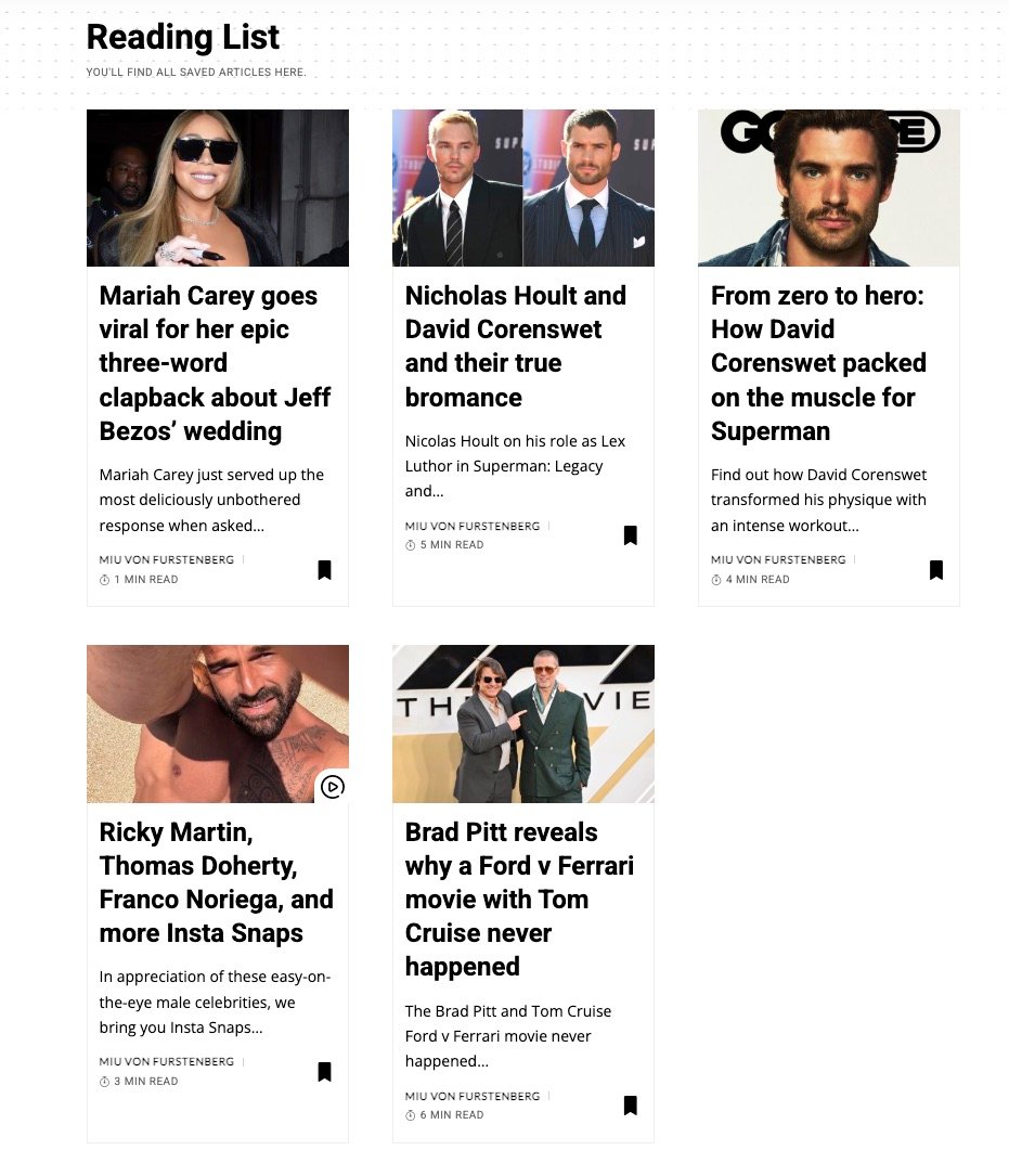 Socialite Life Saved Reading List
