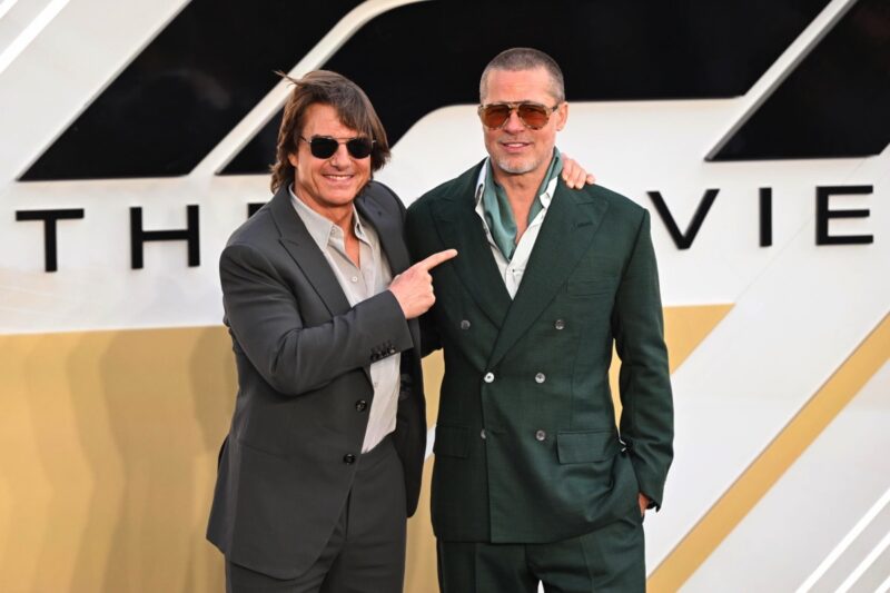 Brad Pitt reveals why a Ford v Ferrari movie with Tom Cruise never happened