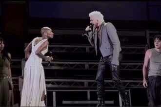 Adam Lambert and Cynthia Erivo in Jesus Christ Superstar