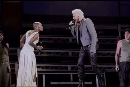 Adam Lambert and Cynthia Erivo in Jesus Christ Superstar