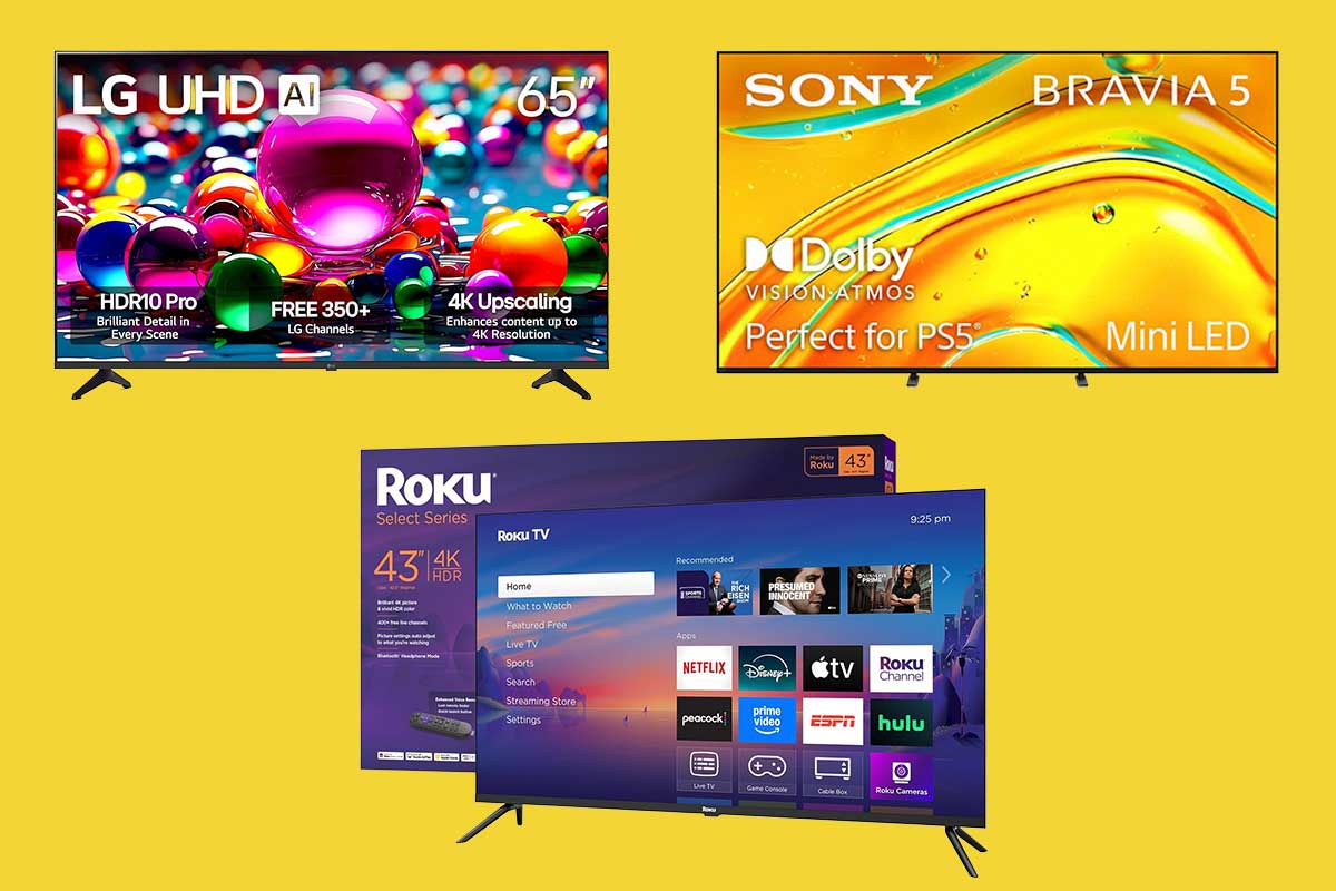 5 Amazon Smart TV deals you can’t miss from LG, Sony Bravia, Roku, and more