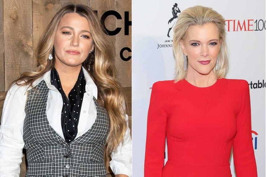 Blake Lively and Megyn Kelly