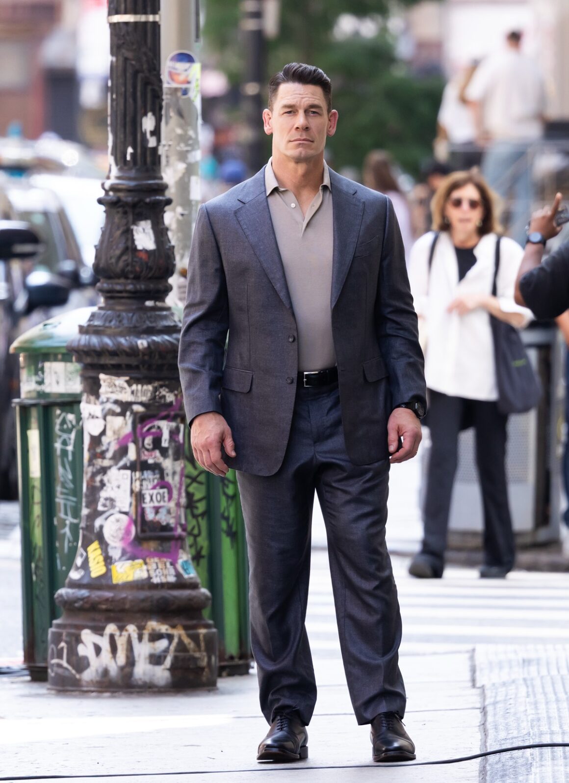 John Cena Filming On 'Little Brother' Set In New York City