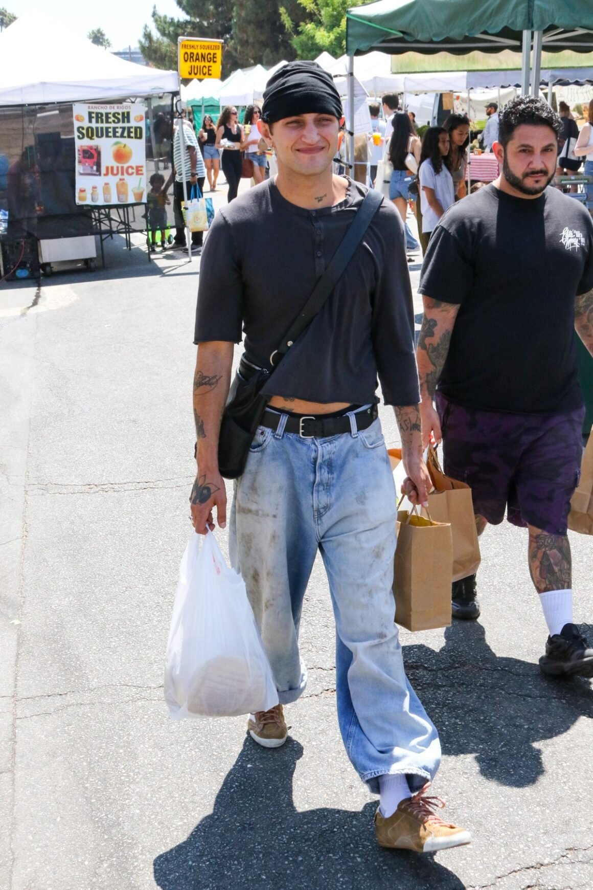 Celebrity in studio city farmers market