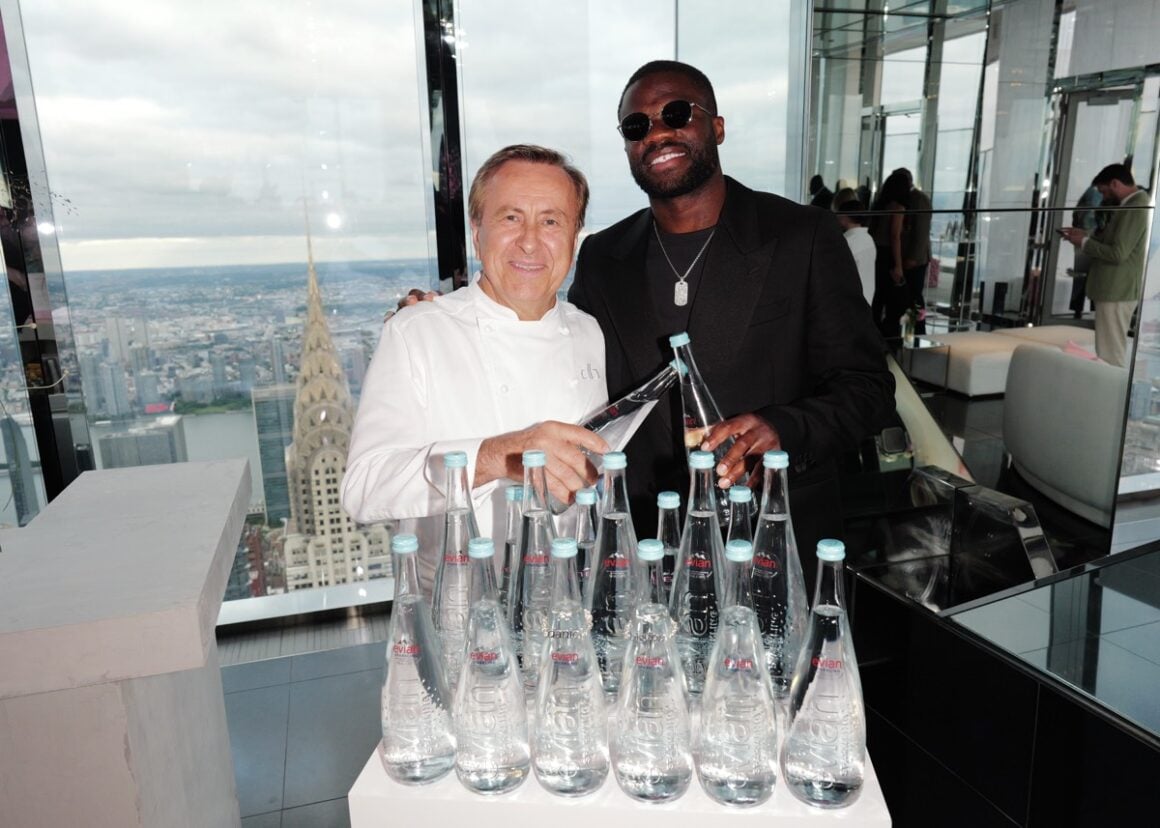 evian x Frances Tiafoe x Chef Daniel Boulud's
