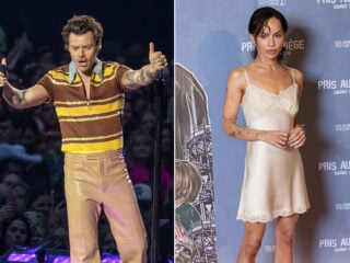 Harry Styles and Zoe Kravitz