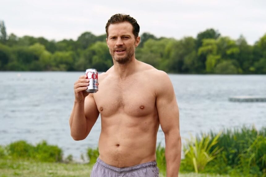 Jamie Dornan Diet Coke