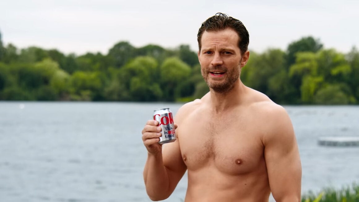 Jamie Dornan Diet Coke