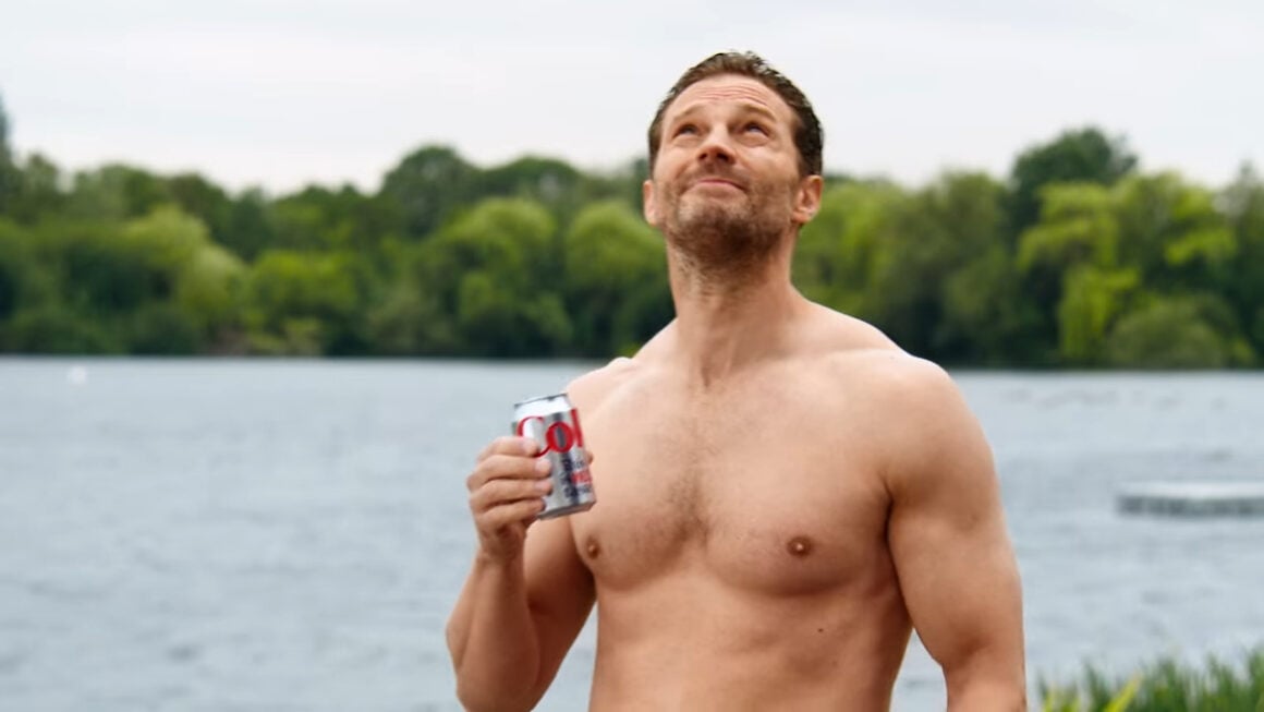 Jamie Dornan Diet Coke