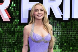 Lindsay Lohan UK Premiere Of Disney's 'Freakier Friday'