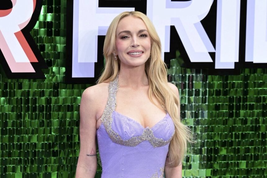 Lindsay Lohan UK Premiere Of Disney's 'Freakier Friday'