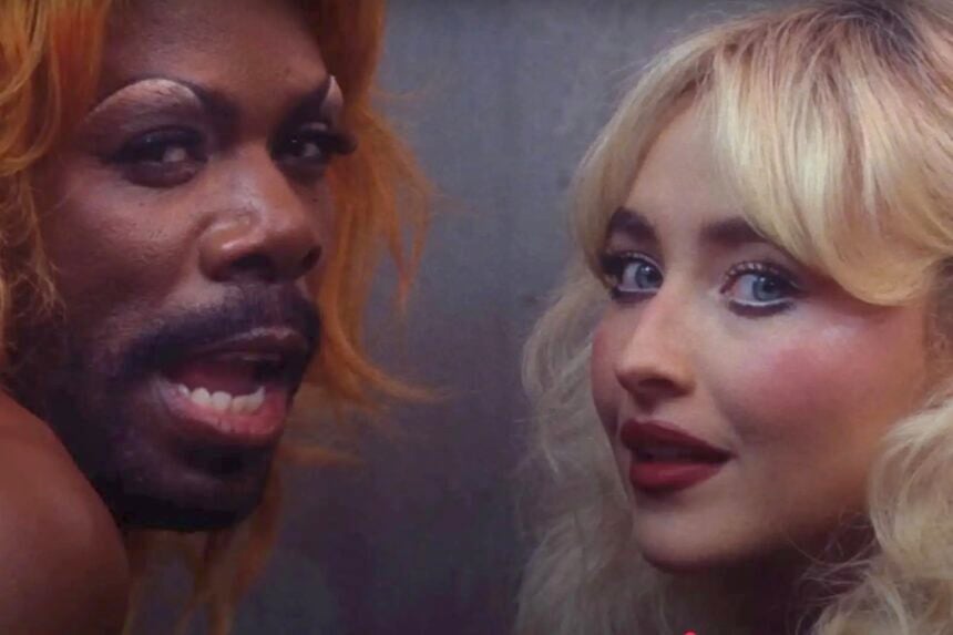 Colman Domingo dons drag for Sabrina Carpenter's “Tears” video