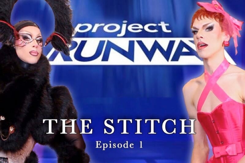 Quick Drag: Utica Talks Project Runway