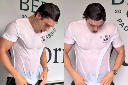 Tom Holland cold plunge