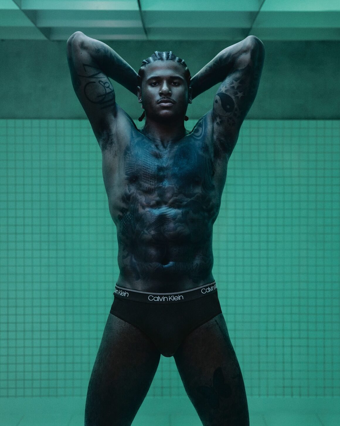 Jalen Green takes it off for Calvin Klein