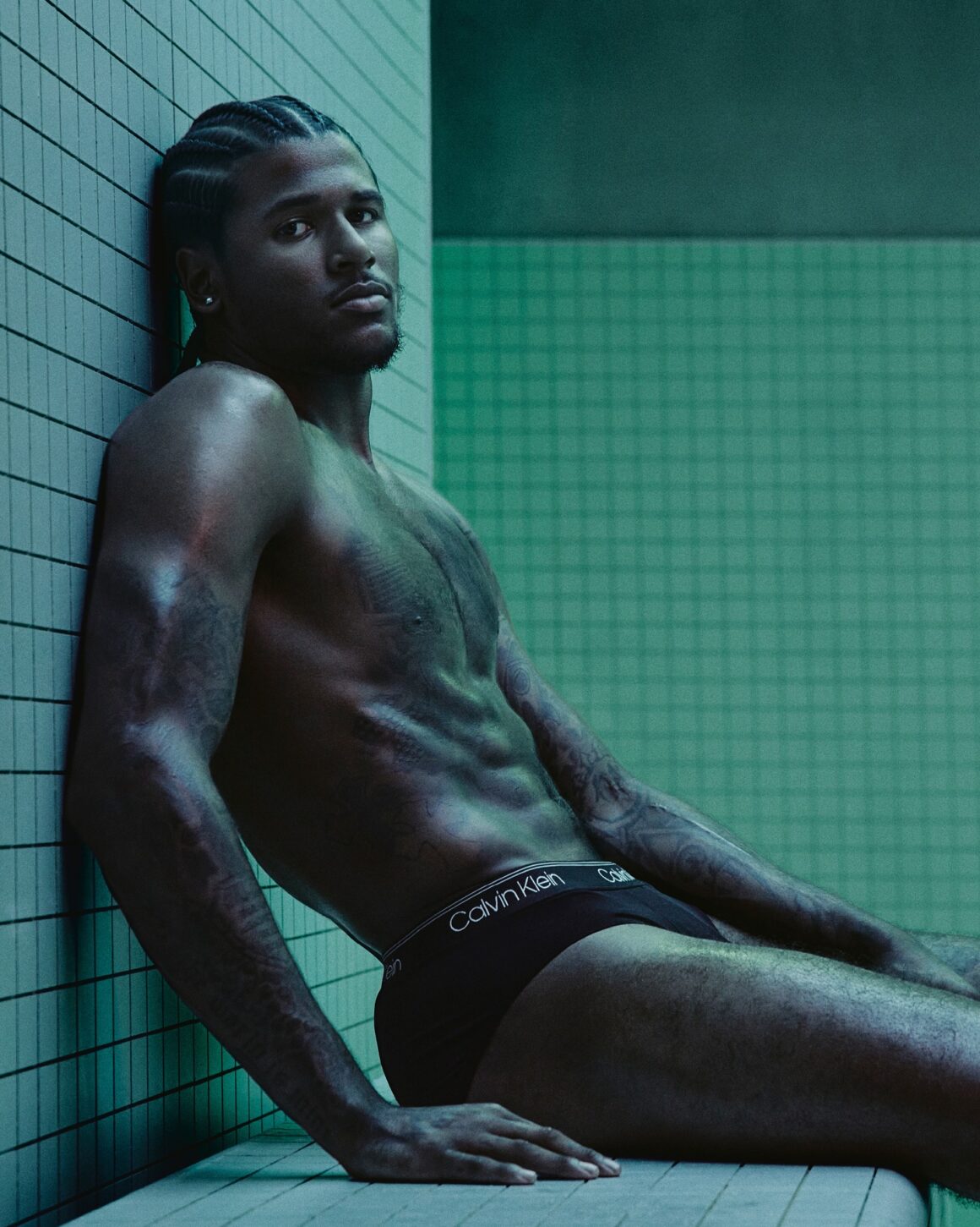 Jalen Green takes it off for Calvin Klein